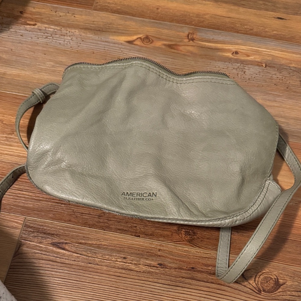 American Leather Co. Green Crossbody Bag​